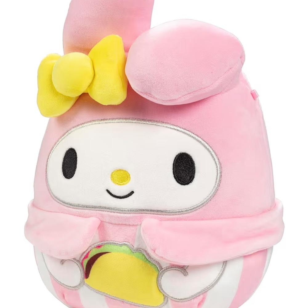 My Melody holding a Taco 🌮 Squishmallow Hello Kitty and Friends Sanrio